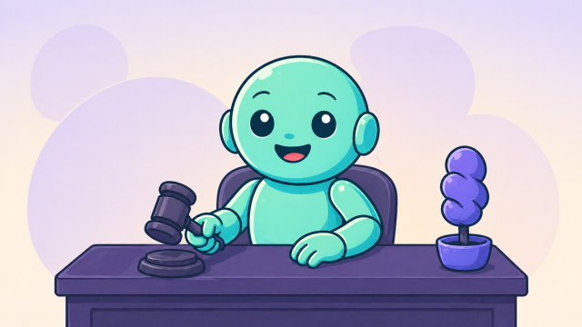 How to Trademark Header image for the blog category How to Trademark with Namero at a desk holding a gavel.