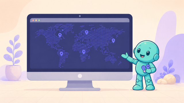 Names for This and That Header image for the blog category Names for This and That with Namero in front of a world map on a large screen.